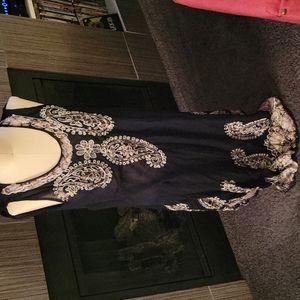 Rayon Flowing Dress Free Size